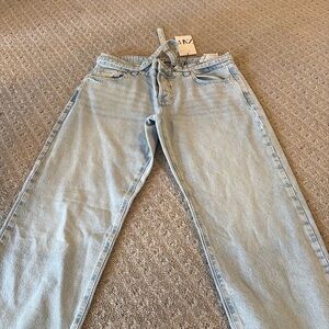 Zara belted denim NWT